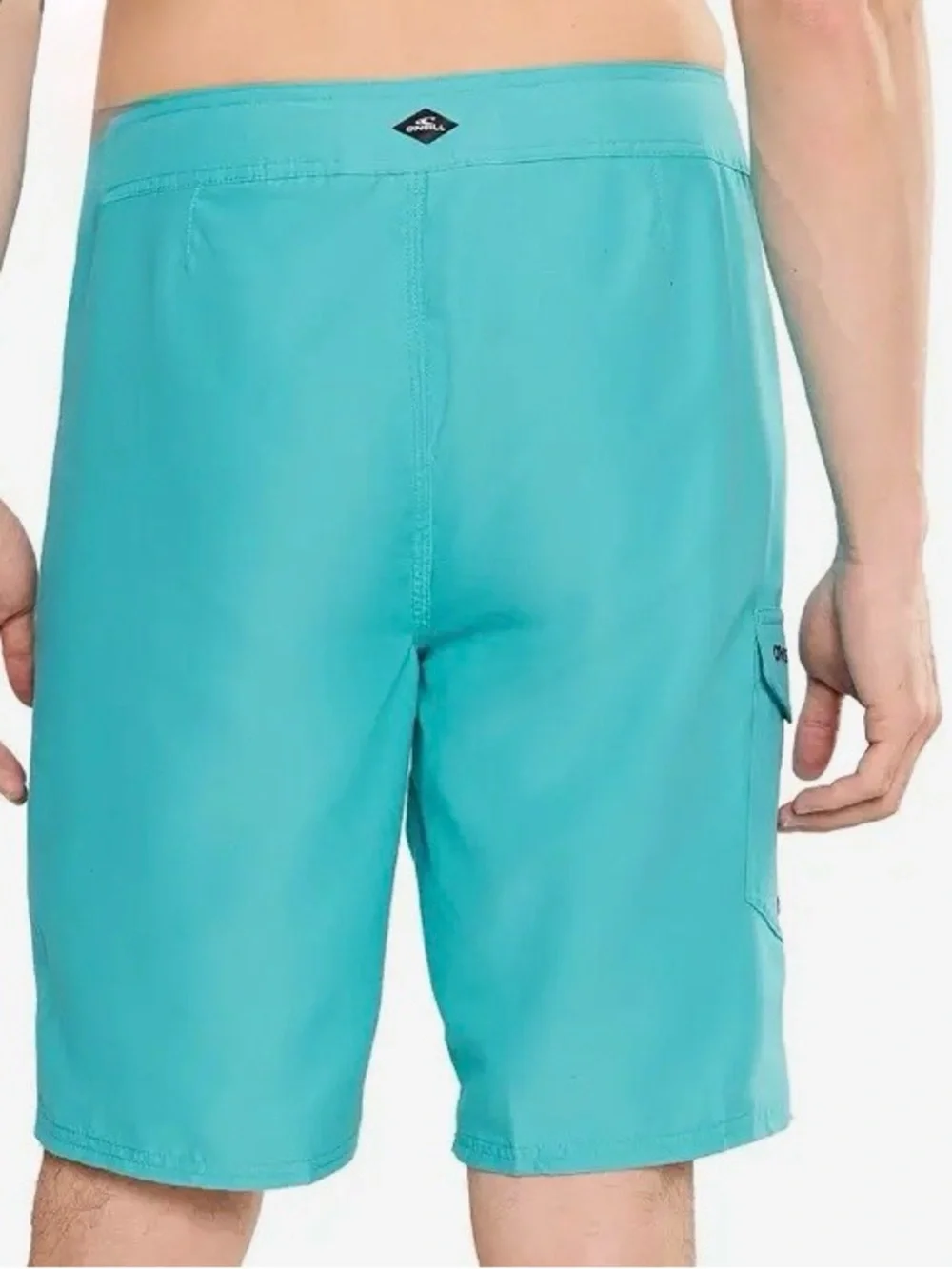 NWT O'Neill Men's turquoise Surf Boardshorts with Logo size 31